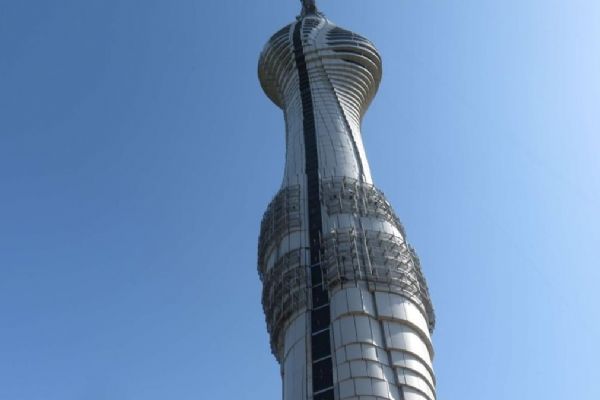 Yeni Çamlıca kulesinde yangın