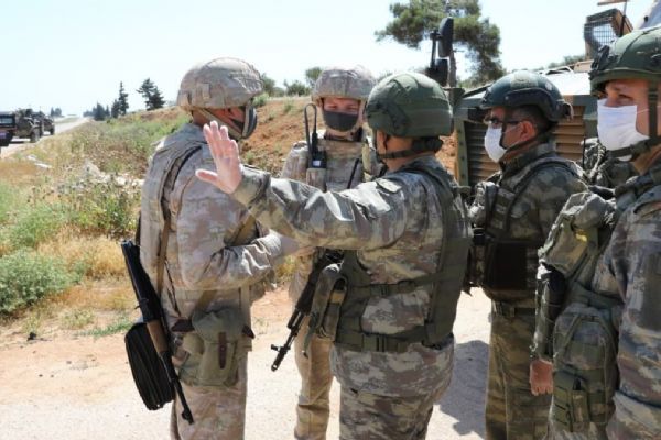 MSB: İdlib'de 11'inci Türk-Rus Birleşik Kara Devriyesi icra edildi