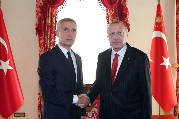 Cumhurbaşkanı Erdoğan, Stoltenberg ile görüştü