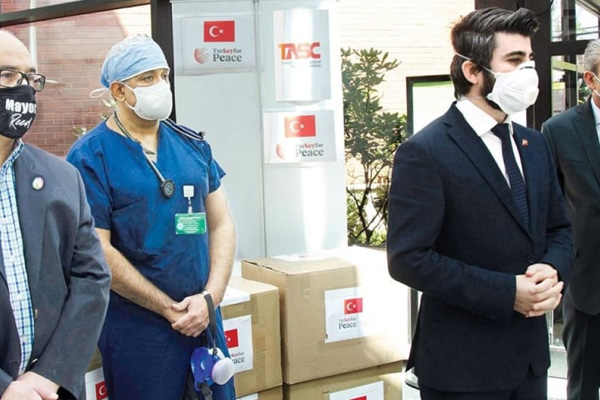 ABD'deki sağlıkçılardan Türkiye'ye teşekkür