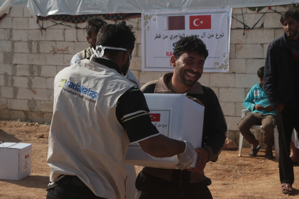 Sadakataşı Ramazan’da Suriye’yi unutmadı