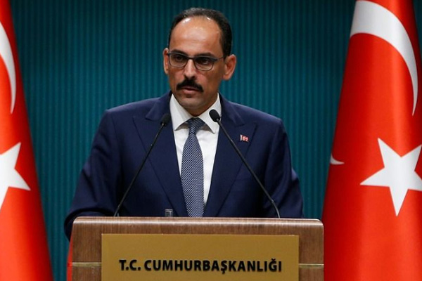 Kalın'dan İsrail'e ''ilhak'' tepkisi