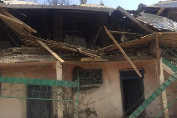 Mutfak tüpü bomba gibi patladı, iki kişi yaralandı