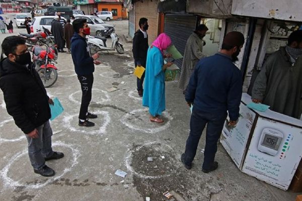 Cammu Keşmir'de koronavirüs vakalarında rekor artış