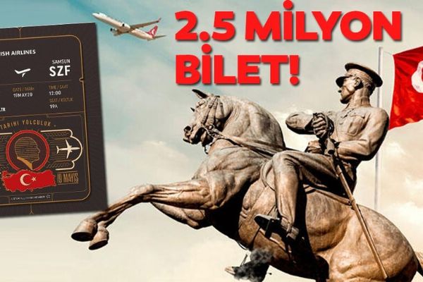 THY 'tarihi yolculuğa' uçuruyor