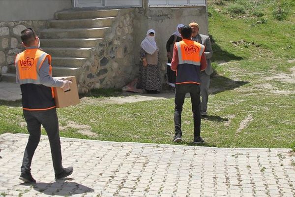 Terör saldırısı 'Vefa' gönüllülerini engelleyemedi