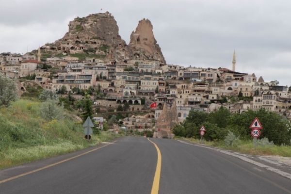 Kapadokya'da sessiz bekleyiş