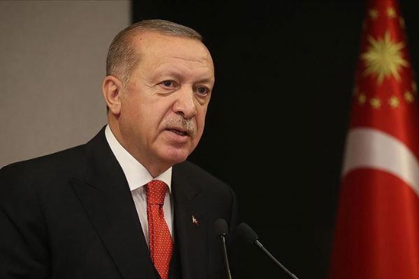 Cumhurbaşkanı Erdoğan: Filistin topraklarının kimseye peşkeş çekilmesine göz yummayacağız