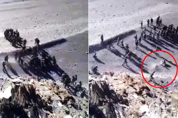 Dünyanın zirvesinden ürkütücü görüntüler geliyor.