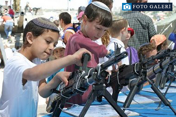 İsrail'de çocuklara askeri eğitim