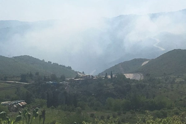 Türkmendağına saldırılar devam ediyor