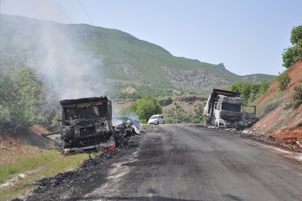 Tunceli-Erzincan karayolu yeniden açıldı