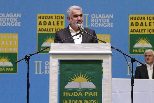 Yapıcıoğlu yeniden HÜDA PAR Genel Başkanı