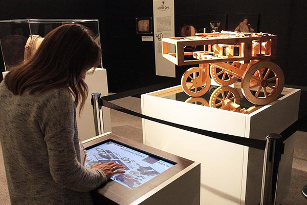 Da Vinci'nin makineleri EXPO 2016'da