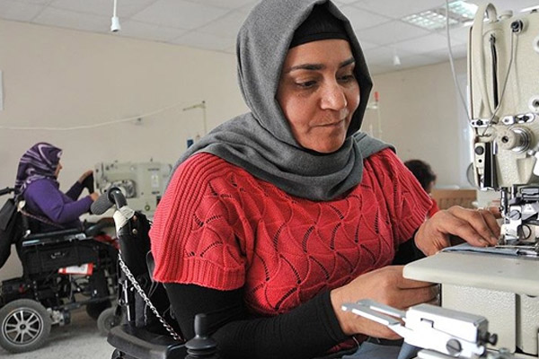 Engelli vatandaşa 36 bin lira hibe