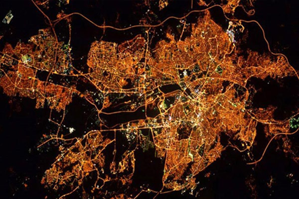 Astronotlar Ankara ve İstanbul fotoğrafı paylaştı