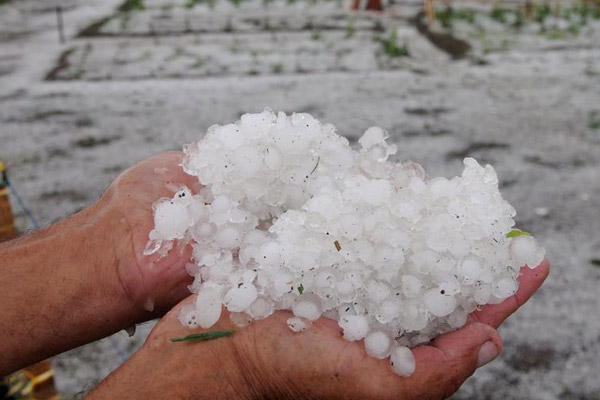 5 il için dolu uyarısı