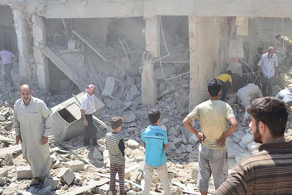 BAAS rejimi Humus'ta sivilleri katletti