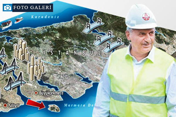 Binali Yıldırım'ın gerçekleştirdiği projeler