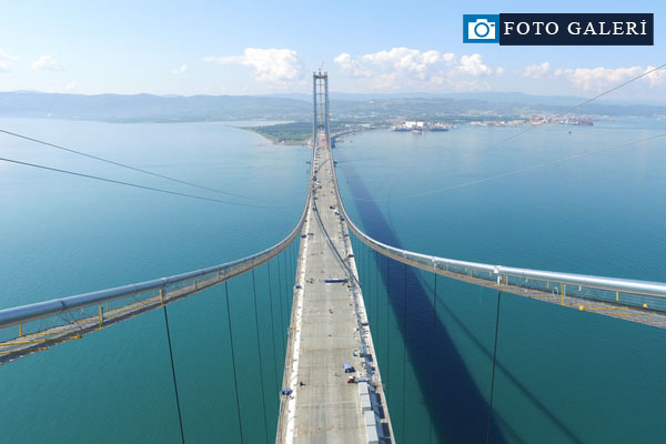 Körfez Köprüsü Ramazan Bayramı'na hazırlanıyor