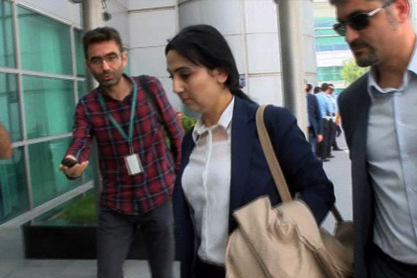 Figen Yüksekdağ Almanya’ya gitti