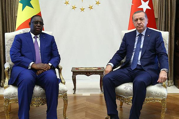 Erdoğan, Senegal Cumhurbaşkanı ile görüştü