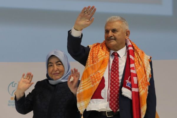 Binali Yıldırım'dan teşekkür konuşması
