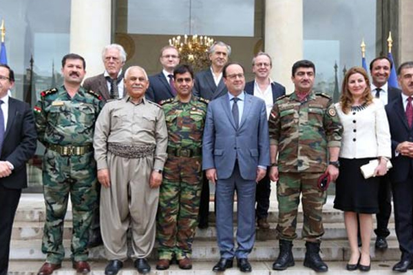 Fransa'dan Erbil'e yardım sözü