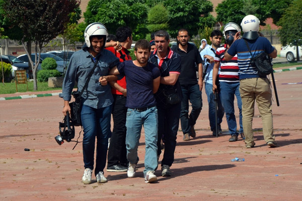 Mardin'de HDP mitingine müdahale