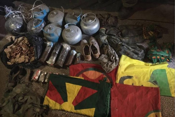 Şırnak'ta çok sayıda mühimmat yakalandı