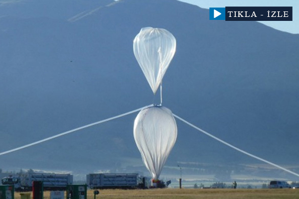 NASA, uzaya 'süper balon' gönderdi