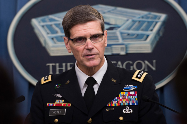 ABD'li komutan, olası Rakka'ya operasyonu için Genelkurmay'la görüştü