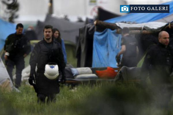 İdomeni kampı boşaltılıyor