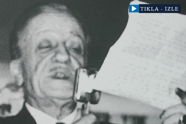 Necip Fazıl Kısakürek'in sesinden