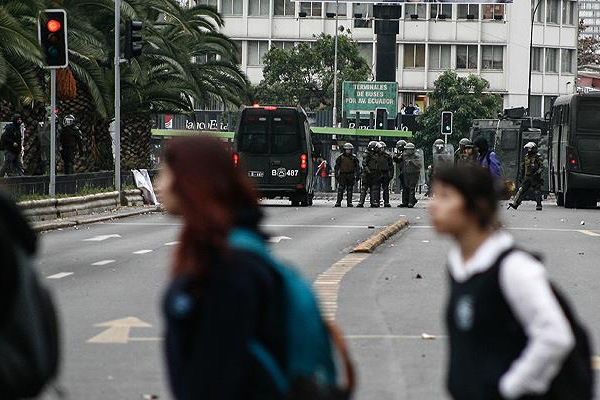Şili'de öğrencilerden eğitimde reform eylemi