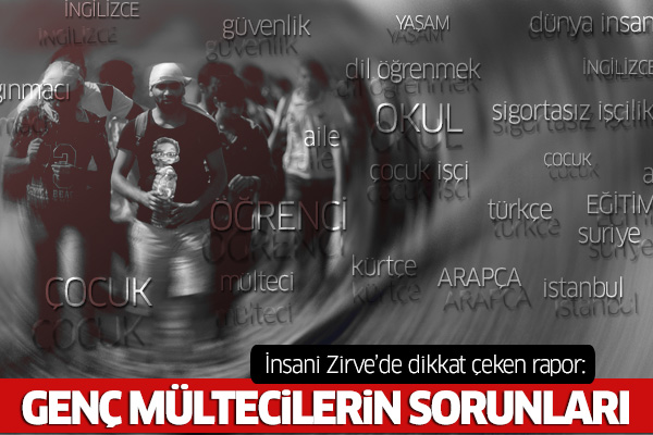 İnsani Zirve'de dikkat çeken rapor: Genç mültecilerin sorunları