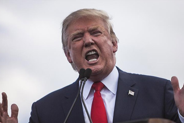 California'da Trump protestosu