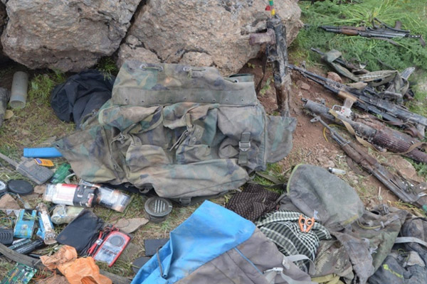Yüksekova'da 8 PKK'lı öldürüldü