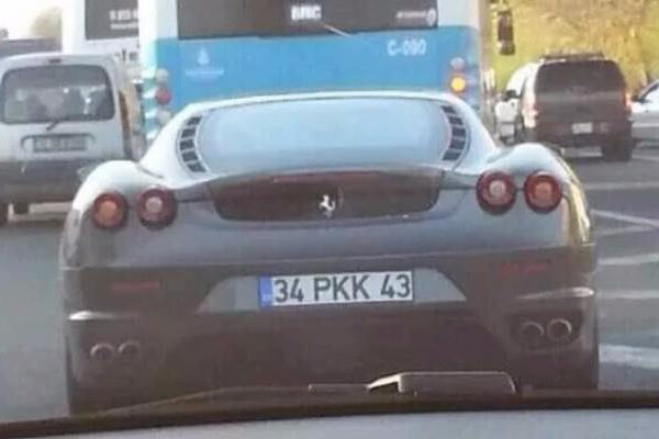 Emniyetten 'PKK plakalı araç' açıklaması