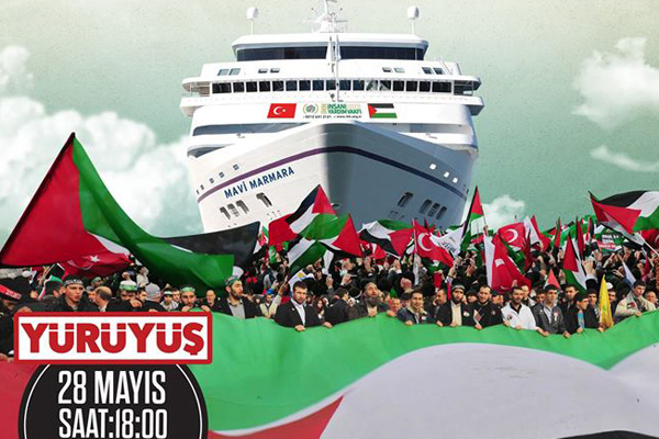 İHH'dan 'Özgür Kudüs' yürüyüşü