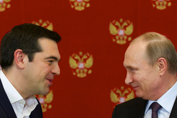 Putin, enerji gündemi ile Yunanistan'da