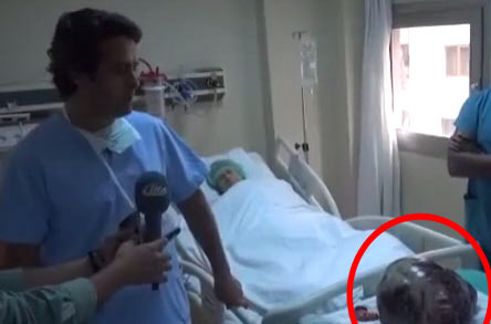 Karnından 10 kiloluk kitle çıktı