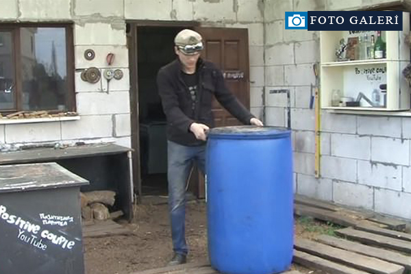 Plastik varille bakın neler yaptı..