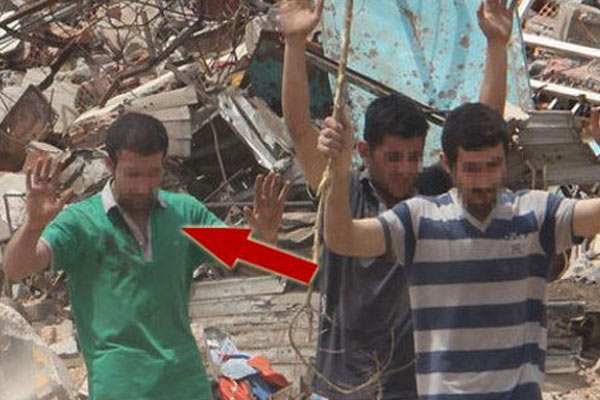 'Sivilim' dedi PKK'lı çıktı
