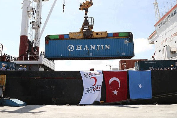 Türkiye'den Somali'ye yardım