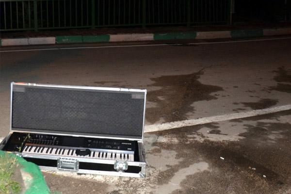 Yol ortasındaki 'org' korkuttu