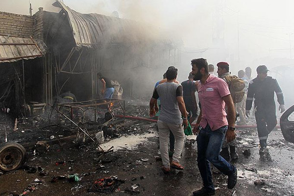Bağdat'ta bombalı saldırı:9 ölü