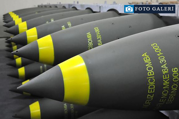 Türkiye'nin ilk sığınak delici bombası