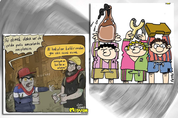 Misvak Dergisi'nden tepki çeken Berkin Elvan karikatürleri