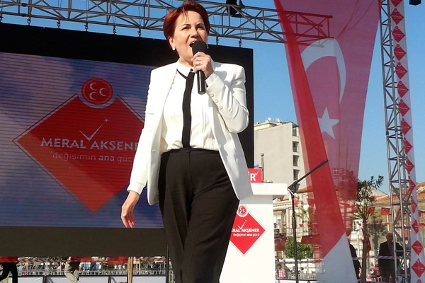Akşener: Bizdeki değişim başkanlığın önüne geçecek